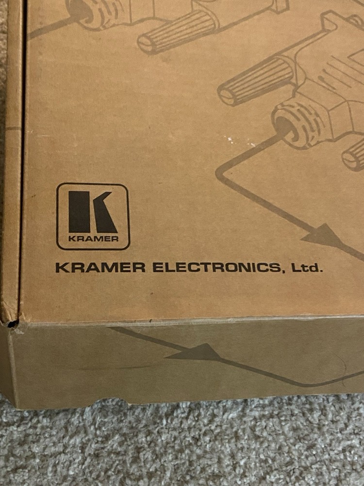 Kramer Electronics Rack Mountable Audio Switch Amplifier Model VS-106N/US, New