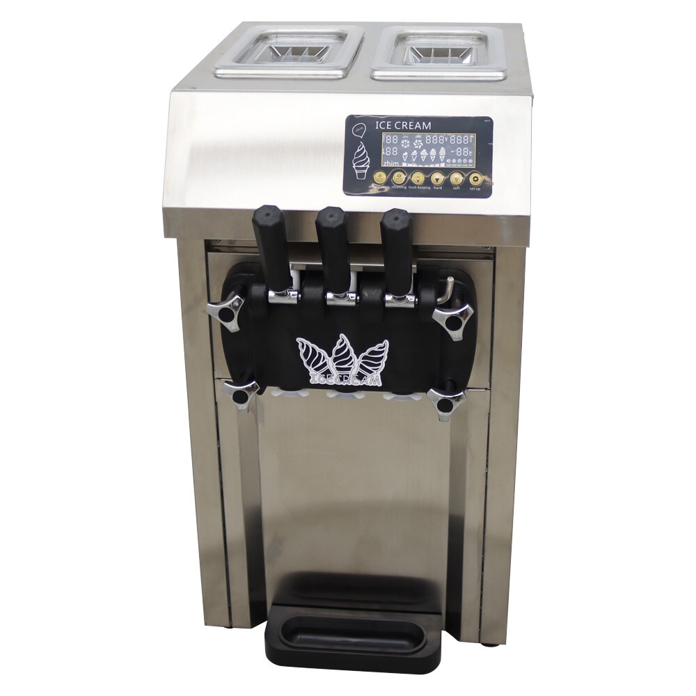 Commercial 3 Soft Ice Cream Machine LED Panel Controller Ice Cream Makers Device