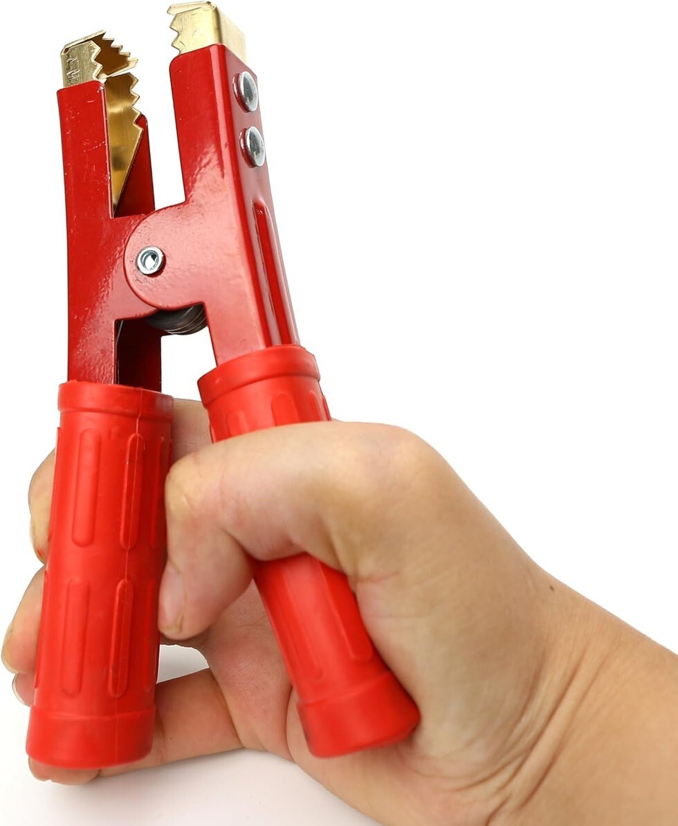 1000A Battery Booster Cable Clamp Pure Copper Jumper Heavy Duty Replacement Tool