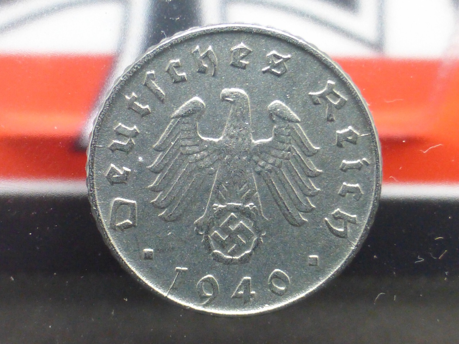 Nazi Germany WW2 Coin - 5 Reichspfennig Genuine Old Third Reich Rare Zinc Issue