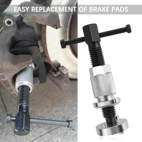 Brake Caliper Compression Tool Set,Chrome-Plated Steel Brake Caliper Tool 5PCS