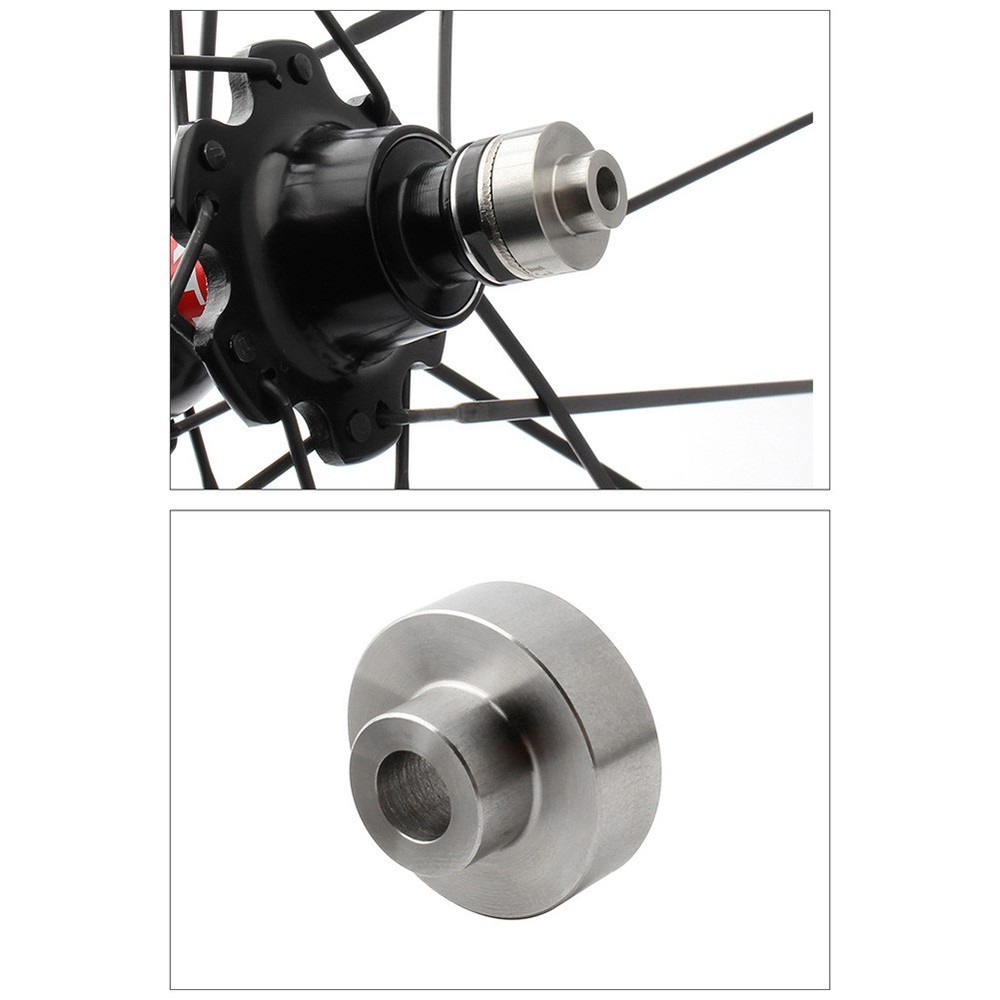 Rear Hub Conversion Adapter Bicycle Extender Fork Converter Stainless Steel