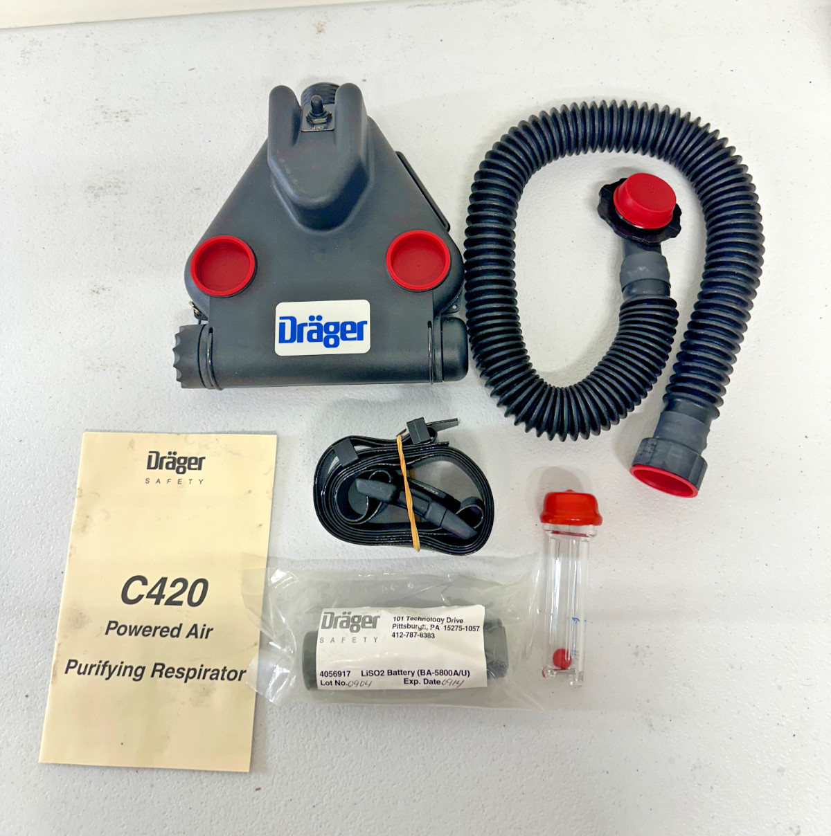 Draeger C420 Powered Air Purifying Respirator w/o Mask