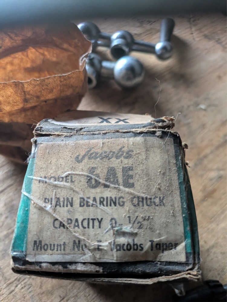 JACOBS 6AE , 1/2" DRILL CHUCK UNUSED