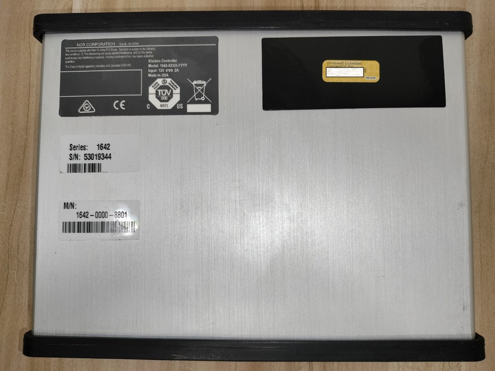 NCR 1642-8000-0000 Kitchen Display Controller *NO POWER ADAPTER*