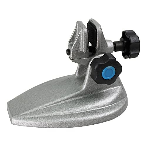 Precision Micrometer Stand Holder Base—Adjustable Cast Iron Base for 0-4"