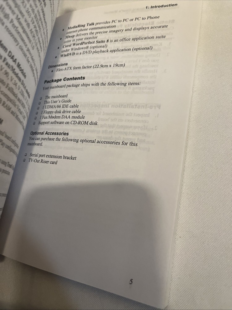 PC133 Socket 370 USER MANUAL Systemboard M771LMR