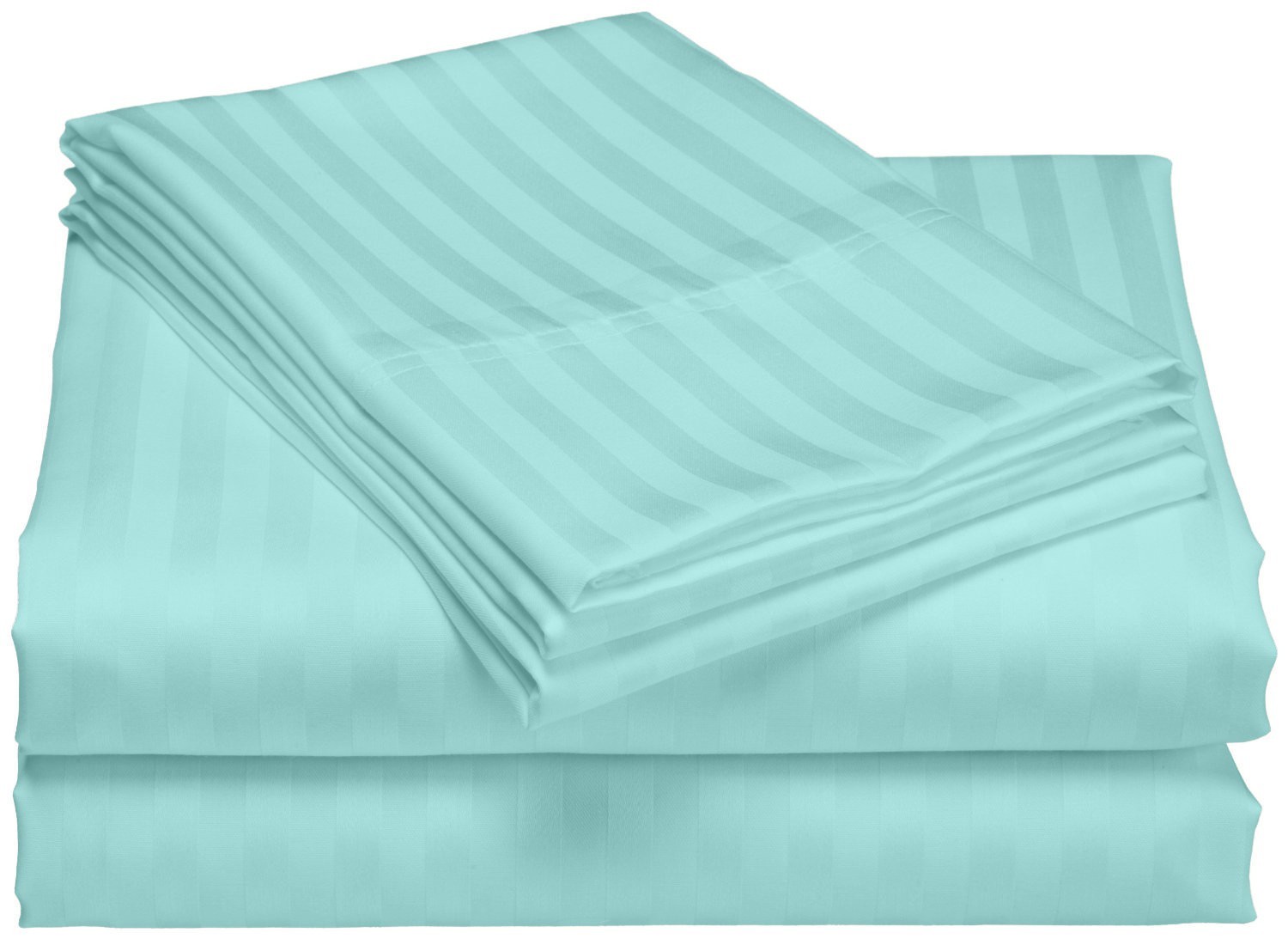 Fresh Home 1000 Thread Count 100% Cotton Striped Deep Pocket Sheet Set