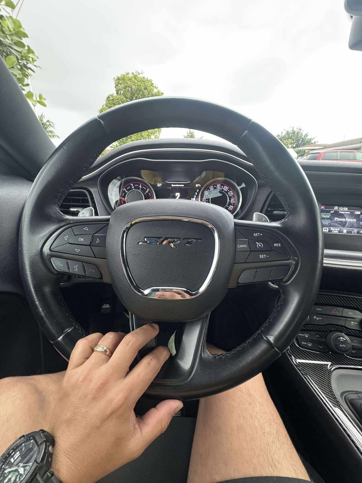 Steering Wheel Cover 2018-2023 Dodge Charger Challenger SRT 18 19 20 21 22