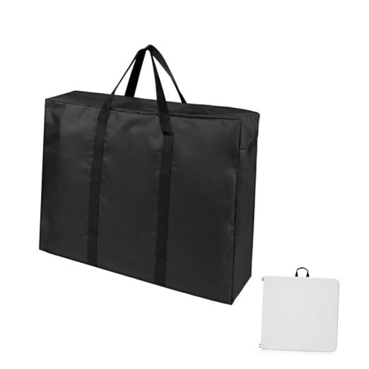 Folding Table Storage Bag, Waterproof Heavy Duty Large 8FT Folding Table Bag