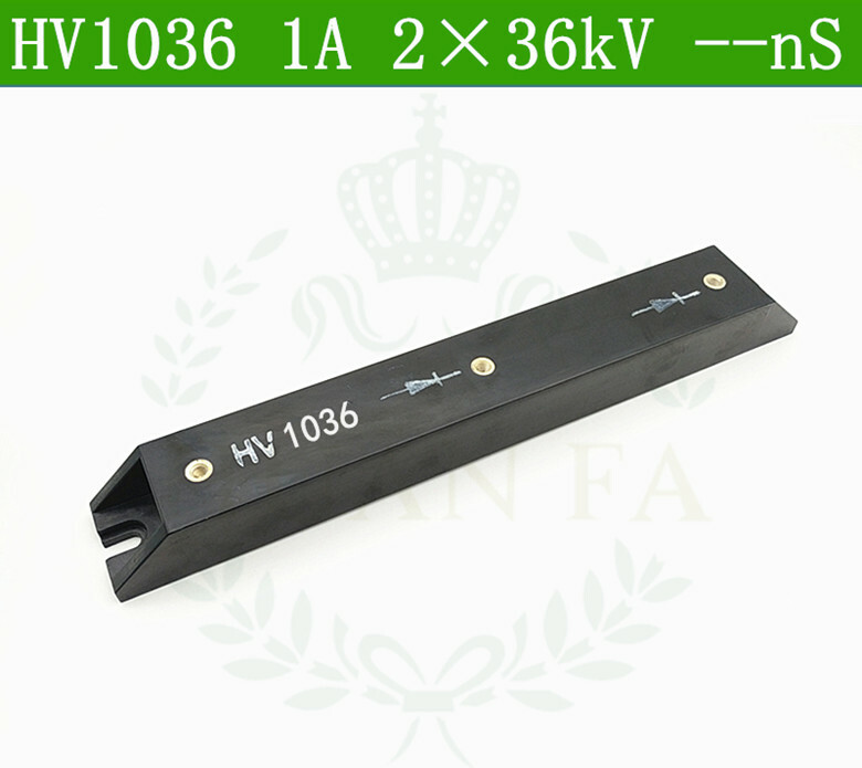 High Voltage Silicon Stack HV1036 Single-phase Rectifier Half Bridge 1A36KV