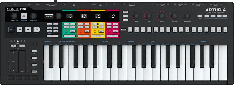 Arturia KeyStep Pro 37-key Controller and Sequencer - Black