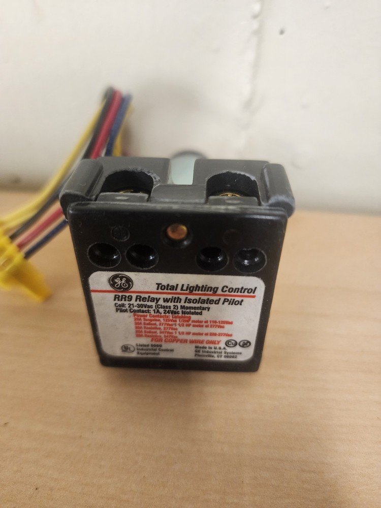 GE Lighting RR9P Plug In Relay