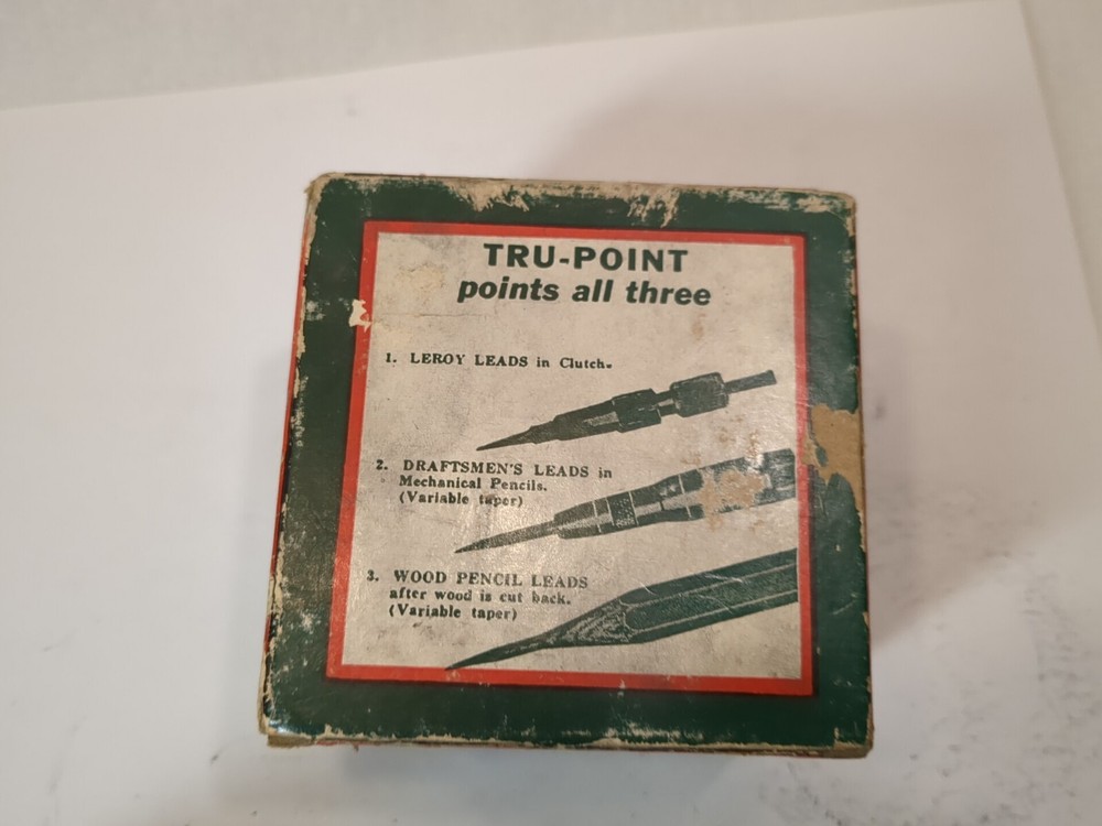 TRU-POINT Pencil Lead Pointer Variable Taper 58-0515 W Box