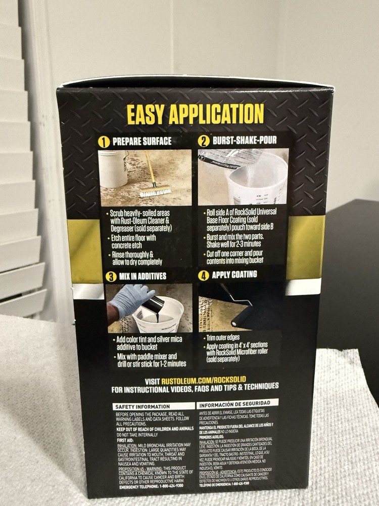 ⚫Rust-Oleum RockSolid Pearlescent Additive. Pearl Black ⚫