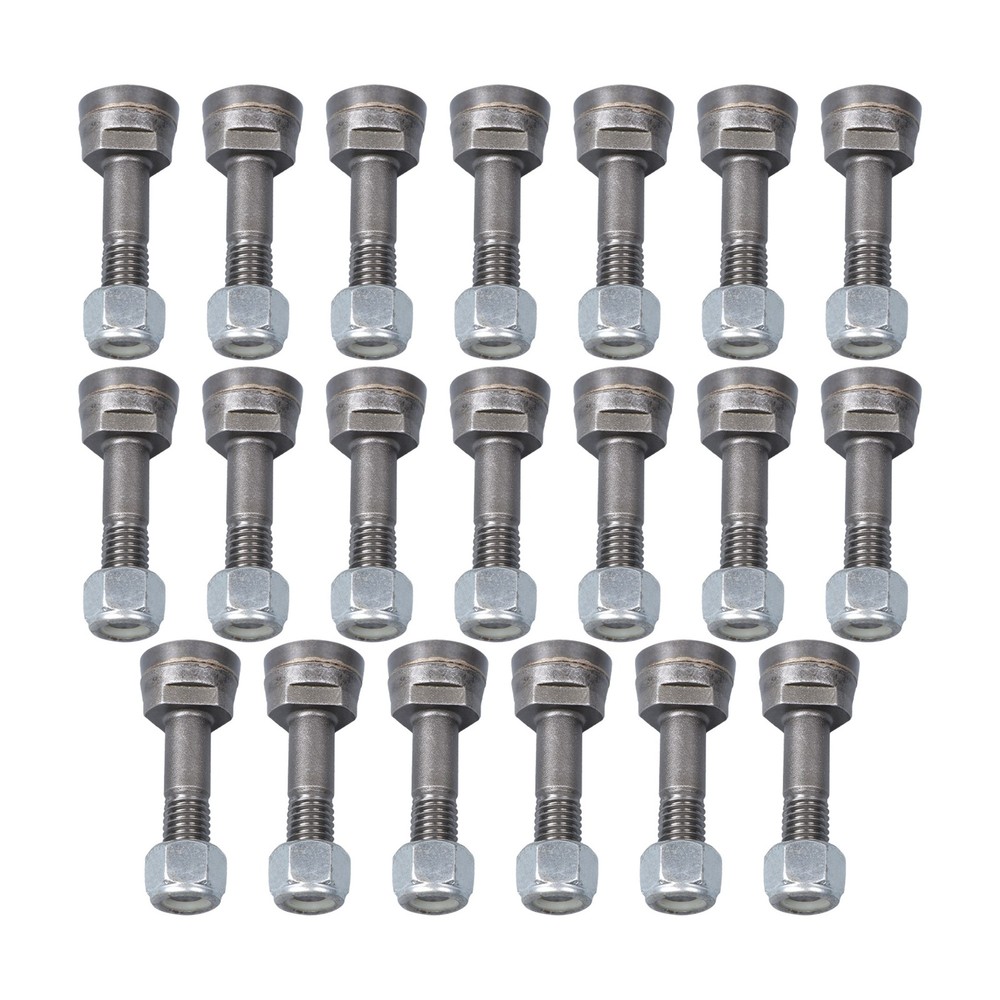20 Pack Stump Grinder Teeth Compatible with 1100 Replace For Stump Removal