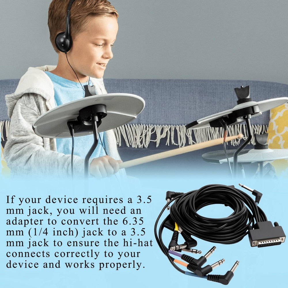 Cable Harness Snake Loom Replacement Compatible with Alesis Nitro Mesh Electr...