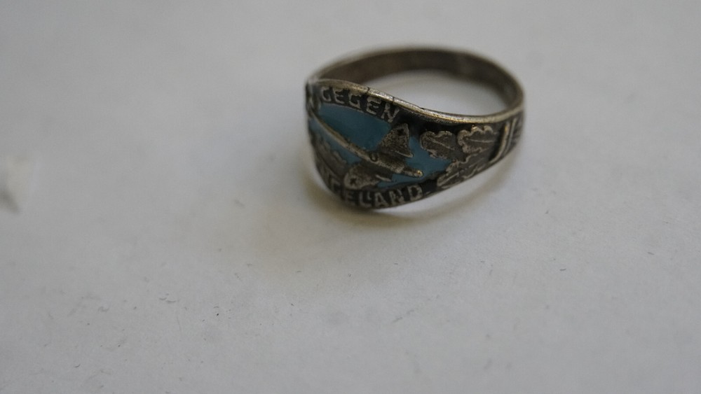 WW1 2 Veteran Commemorative Silver Ring