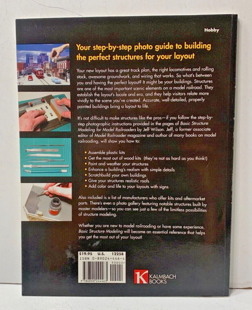 BASIC STRUCTURE MODELING BY JEFF WILSON, EXCELLENT, FREE SHIPPING