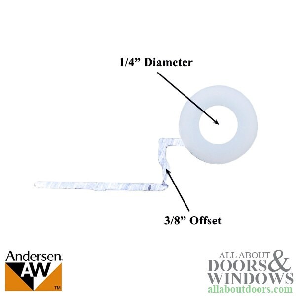 Lower Screen Door Hinge Leaf Terratone 3" 2668629