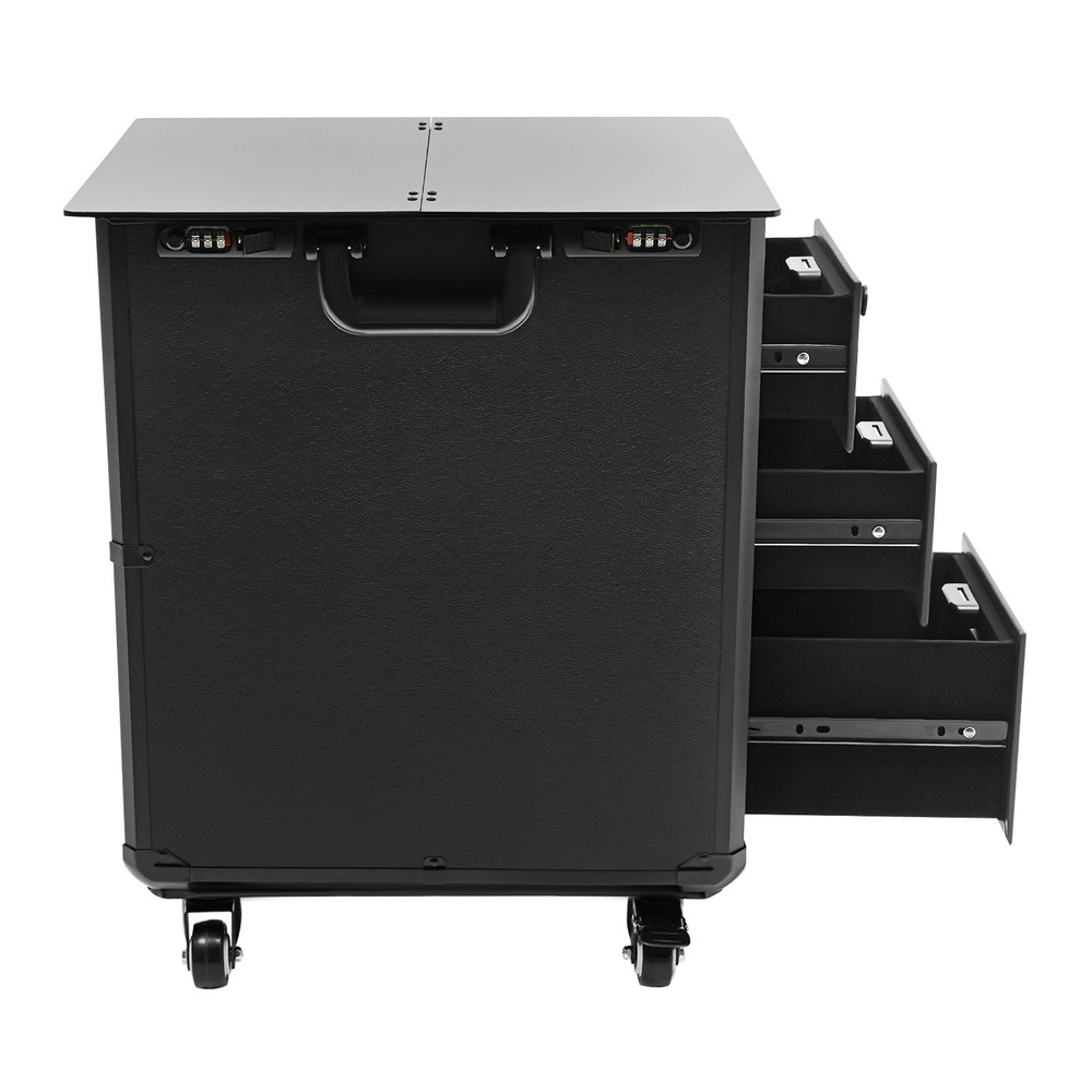 Rolling Makeup Case, Makeup Case With 4 Universal Wheels, Makeup Case With Lock