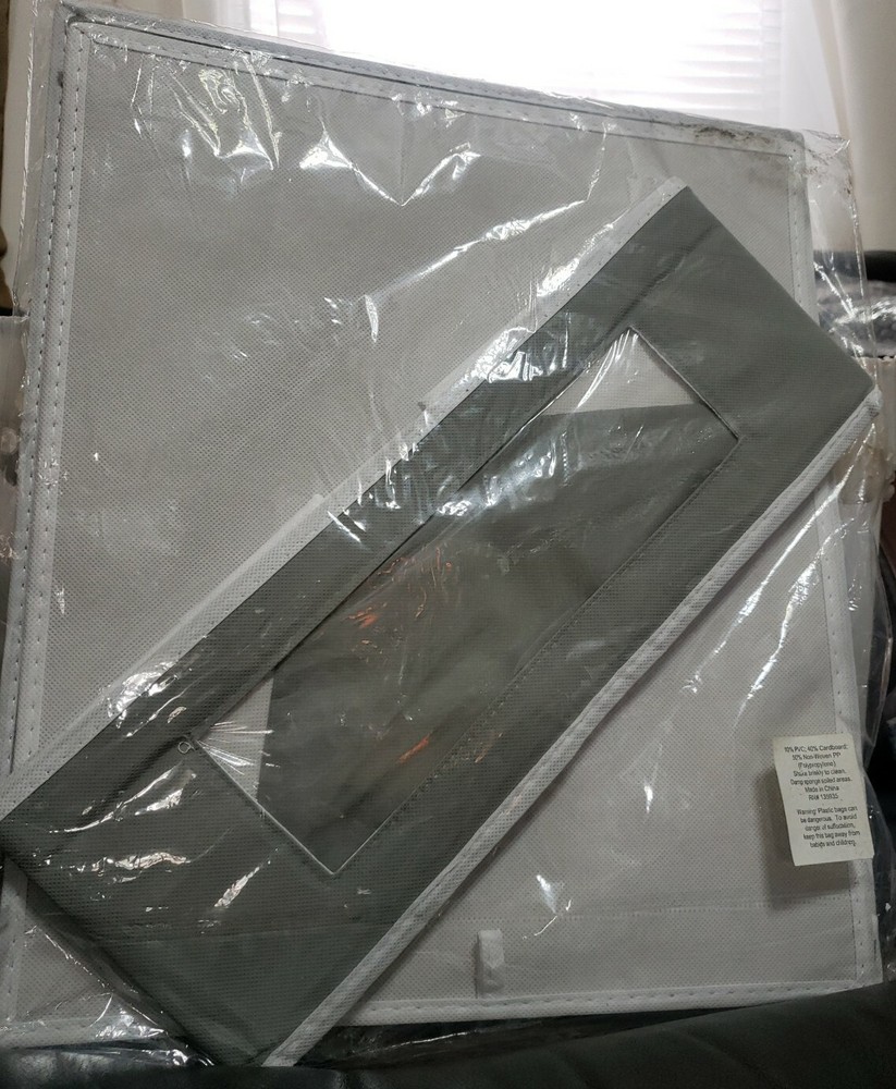 DII Closet Storage Container with Lid & Clear