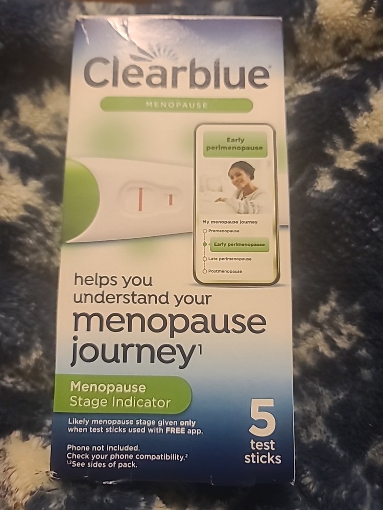 Clearblue Menopause Stage Indicator 5 Test Sticks Test