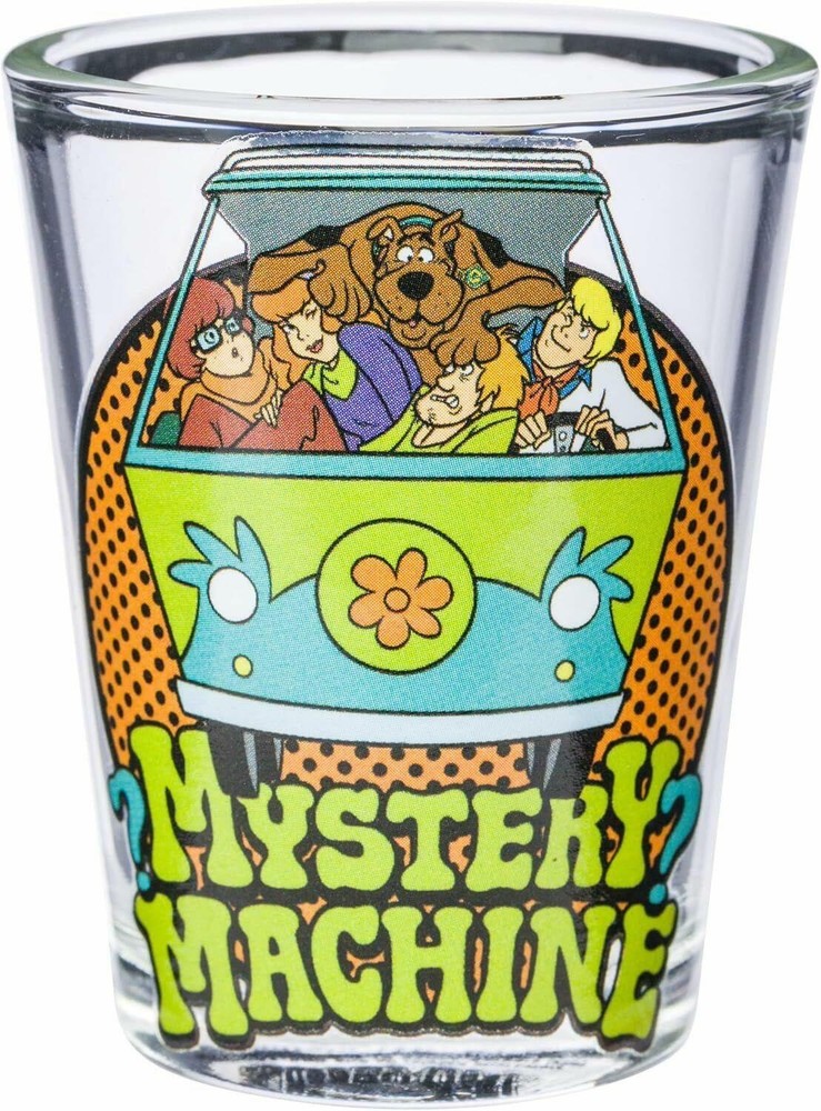 Scooby Doo Mini Glass Set, 6-Pack, 1.5oz