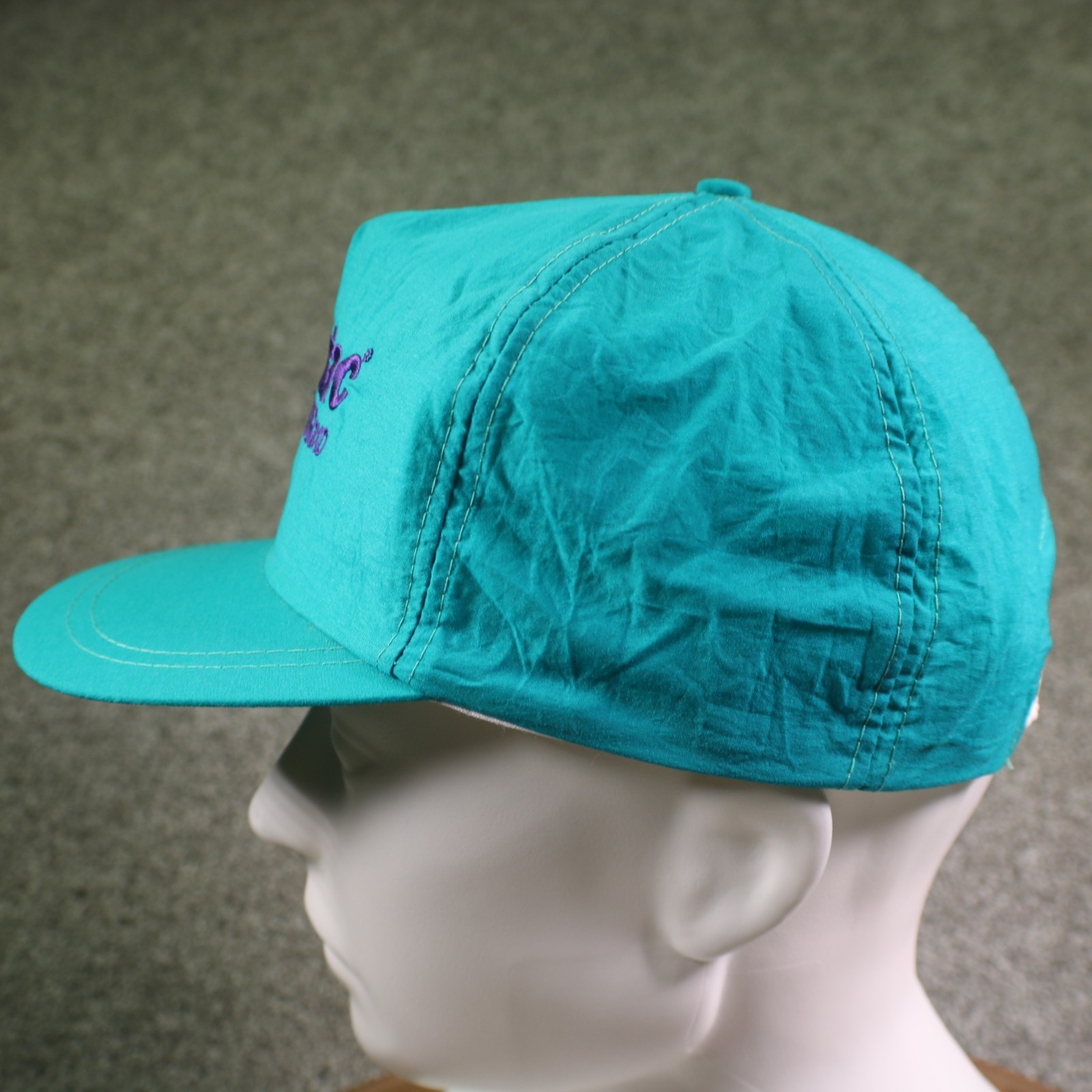 VTG 90s Zantac Ranitidine Glaxo Pharma Advertising Hat Cap Drug Rep Promo Merch