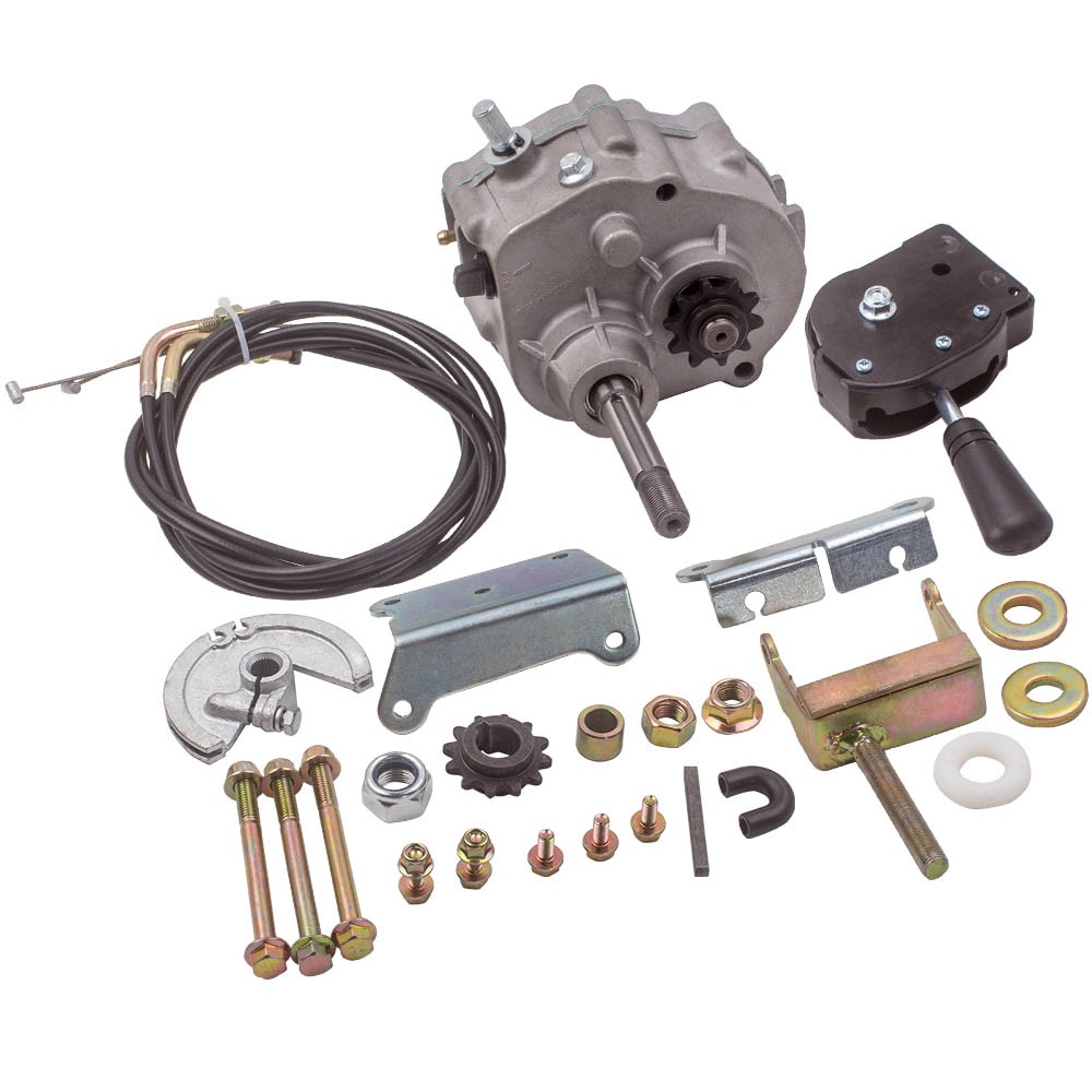 30 Series Torque Converter Go Kart Forward Reverse Gearbox Kit -13HP Engine Set