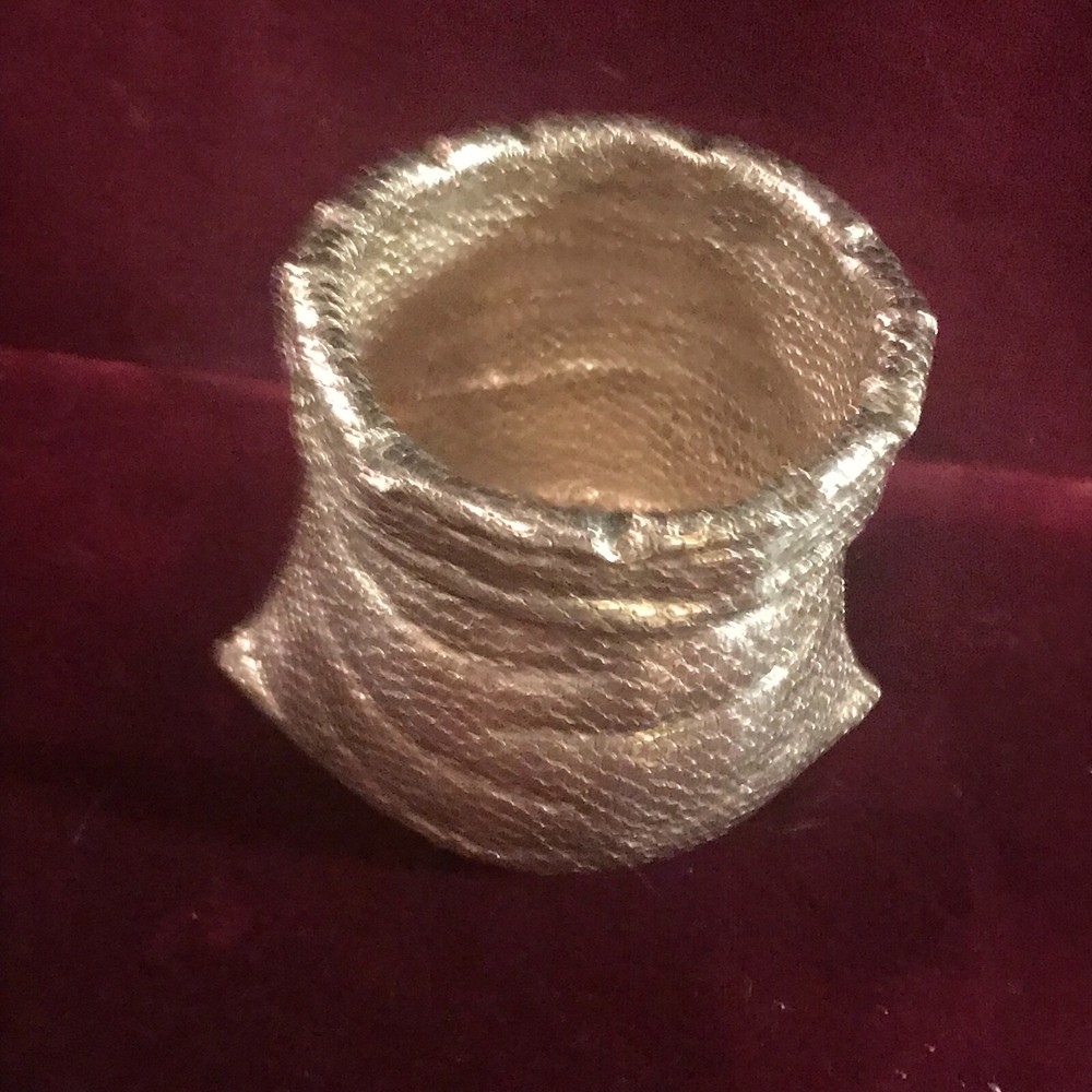 Vintage Tooled Silver Sack Cup - Neiman Marcus