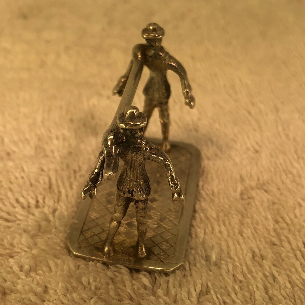 Dutch Solid Silver Miniature