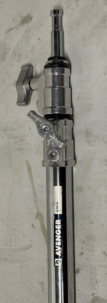 Avenger A2014 20” Double Riser 4.5’ Column & A2007 Mini Base for C-Stand USED