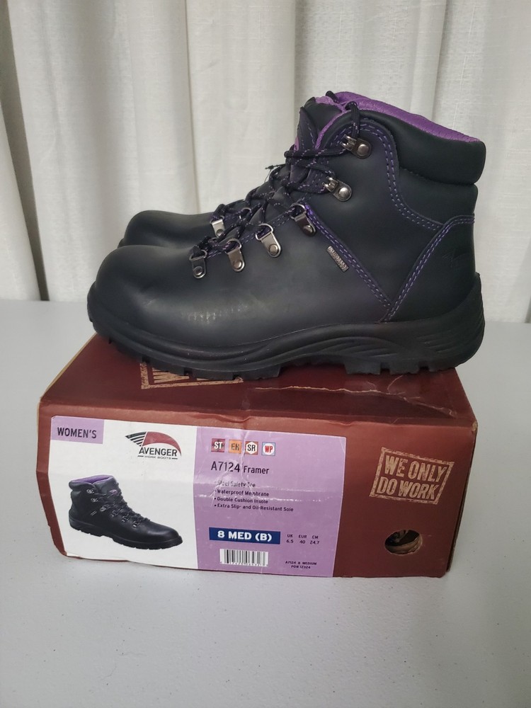 Avenger Women's Framer Work Boots, Size 8