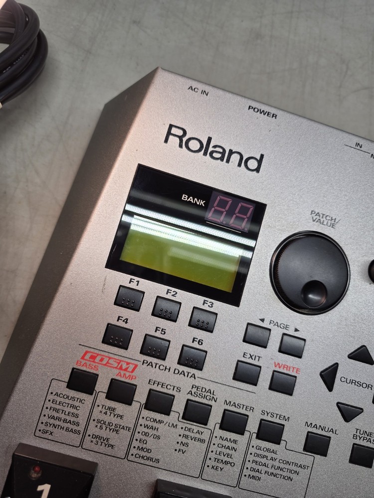 🔥 Roland V-Bass System COSM Modeling Processor - Excellent Condition - Rare