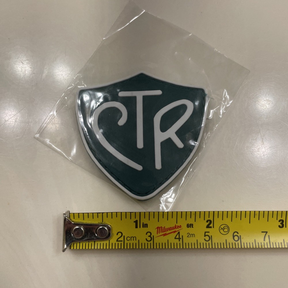 CTR (Choose The Right) PVC Patch