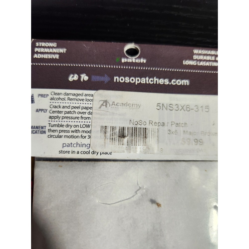 Frogg Toggs Patch Repair Kit Strong Permanent Adhesive Waterproof Durable