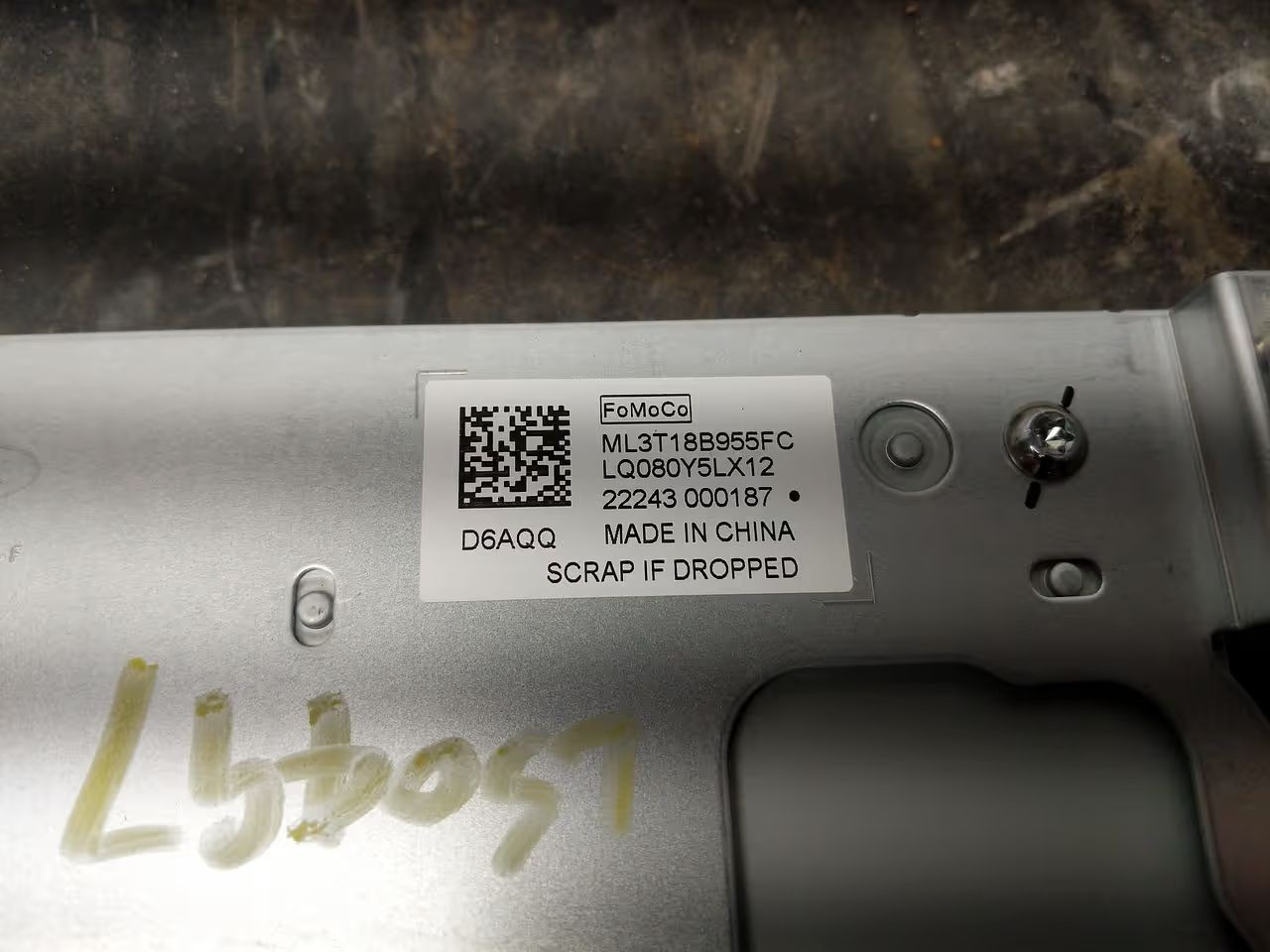 Info-GPS-TV Screen Front Dash Fits 21-23 FORD F150 PICKUP 3062757