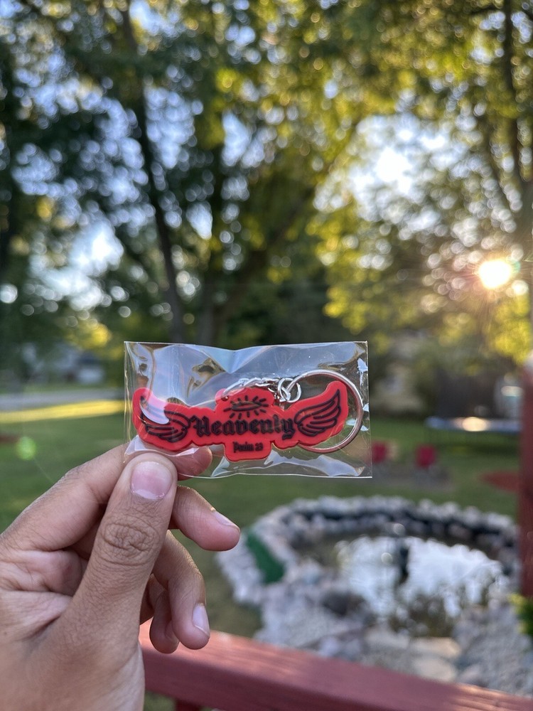 Heavenly Tag Keychain Psalm 23