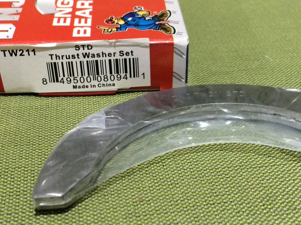 DNJ TW211 Engine Crankshaft Thrust Washer Set-SOHC, Eng Code: D17A1, 16 Valves
