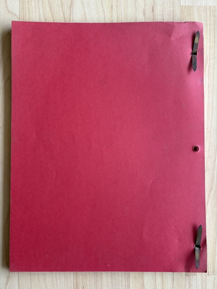 Hawaii Five-O 'How to Steal a Submarine' Original Script Final Draft