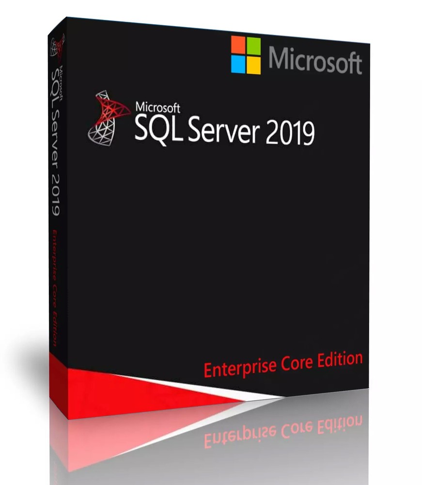 Microsoft SQL Server 2019 Enterprise with 96 Core License, unlimited User CALs
