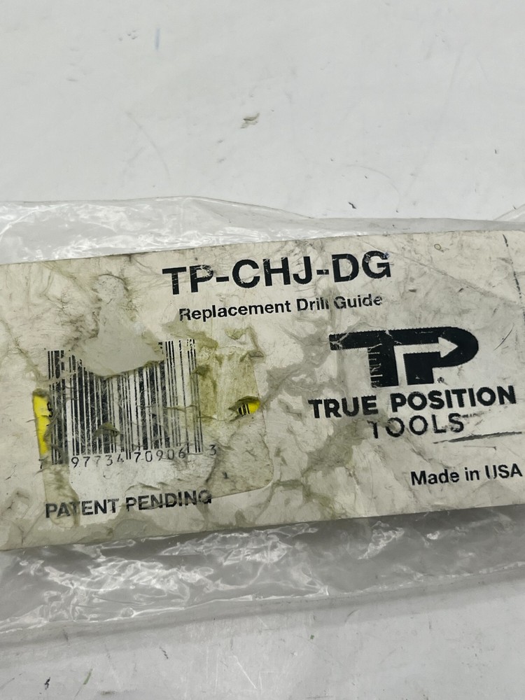 TRUE POSITION TOOLS TP-CHJ-DG Replacement Drill Guide Cabinet Hardware