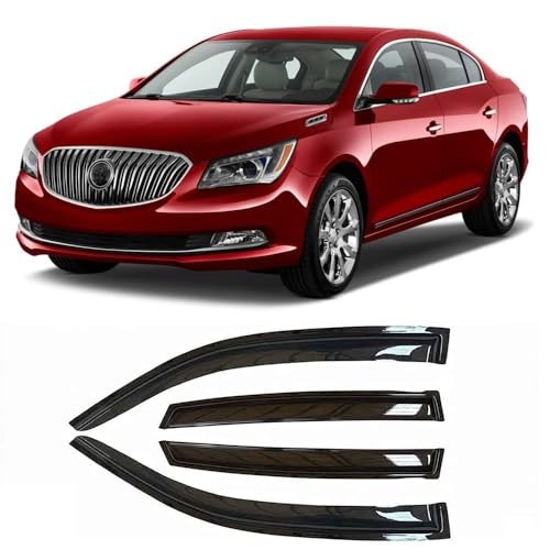 94215 Side Window Deflector Visors Rain Guard fit for For 2010-2016 Lacrosse