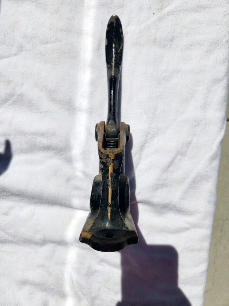 Vintage Cast Iron Notory Hand Press Embossing Machine