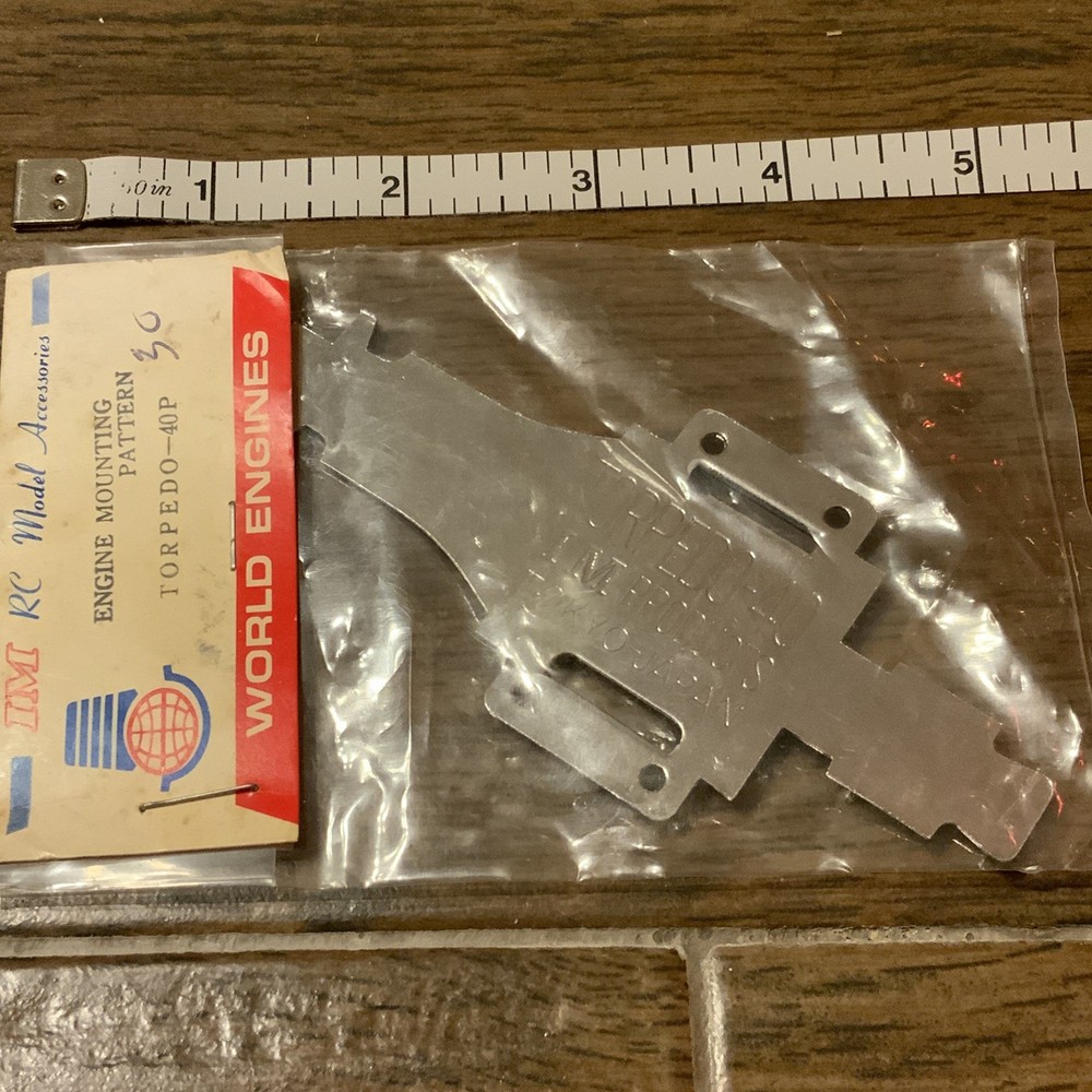 VINTAGE IM RC Model Accessories. Engine Mounting Pattern Torpedo-40