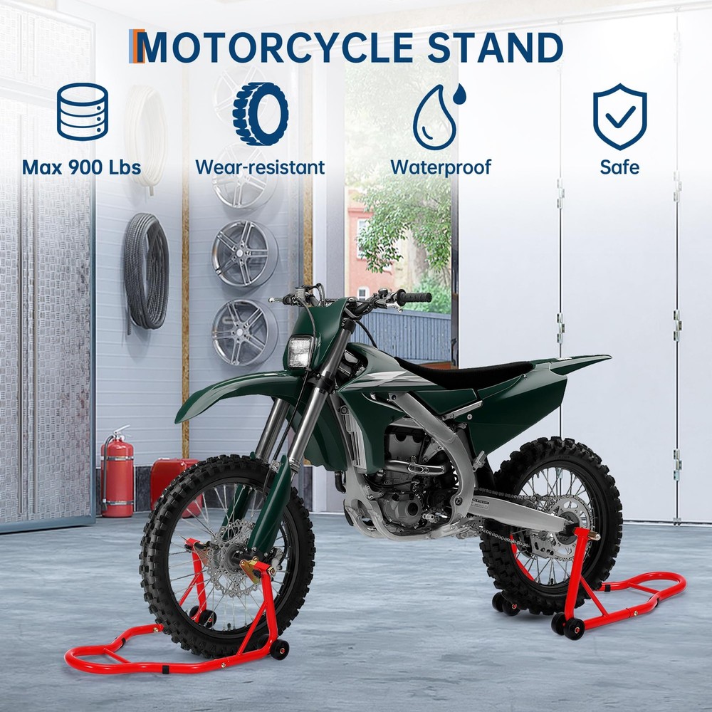 900磅摩托车支架升降前后组合通用越野自行车支架