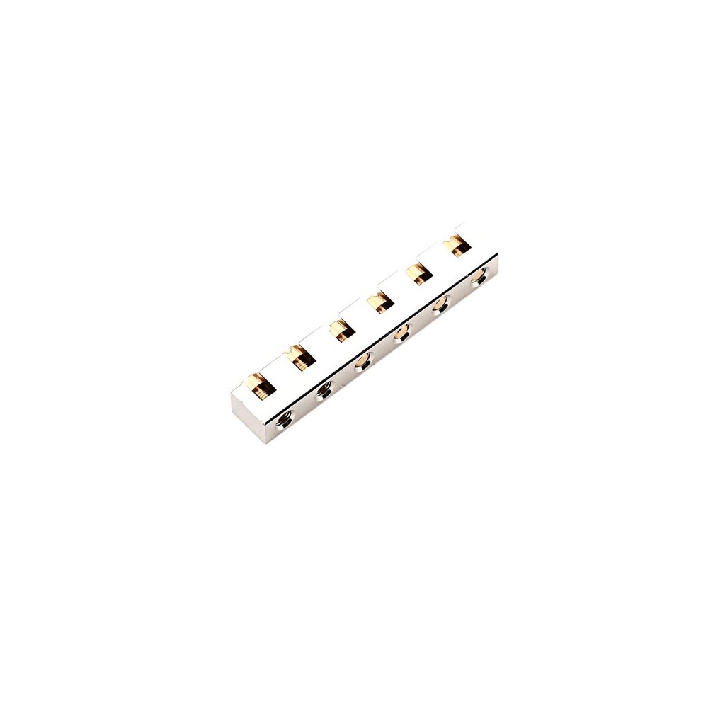 Pre-slotted 42MM Brass String Nut Compatible for LP SG ST TL Height Adjustable