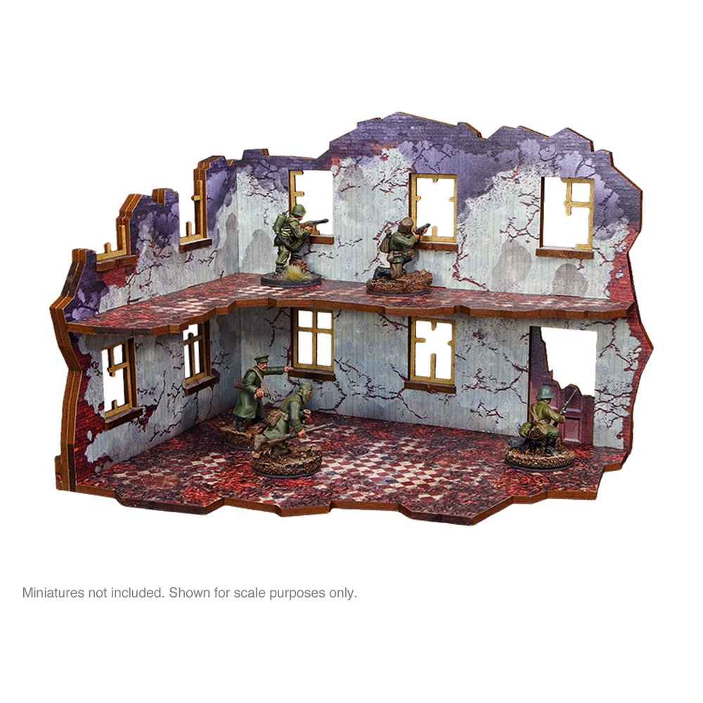 Micro Art Studio WW2 Ostfront Stalingrad: Univermag Right Prepainted