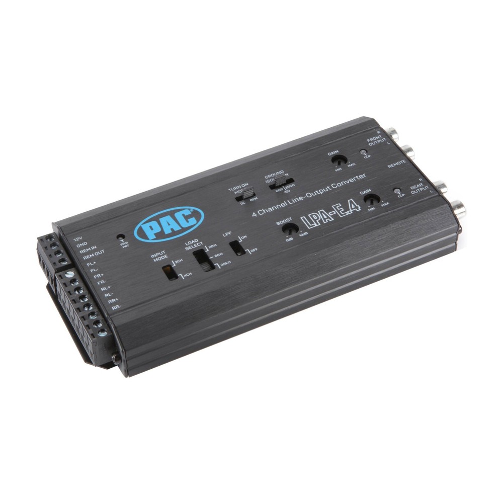 PAC Amplifier Integration Solution for 2018-2024 Non-Amp Ford LPHFD31+LPA-E.4